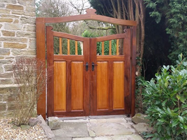 Timber Gates in Ainsdale 